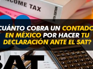 ¿Cuánto COBRA un contador en México por hacer la Declaración Anual ante el SAT?